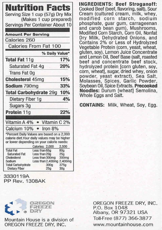 Beef Stew #10 Can